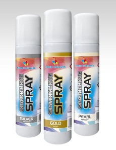 barwnik, spray złoty sparkling gold