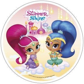 Krążek waflowy SHIMMER SHINE 21cm
