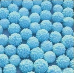 Posypka kuleczki mimoza niebieskie 200g