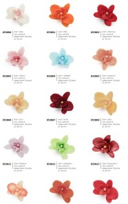 Storczyki cukrowe małe ECRU 20szt.