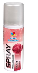 barwnik, spray rubinowy perłowy sparkling ruby 