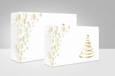 Pudełko na ciasto CHOINKA 250x150xh80mm