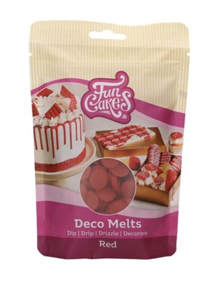 Pastylki czekoladowe CZERWONE - RED Deco Melts  250g