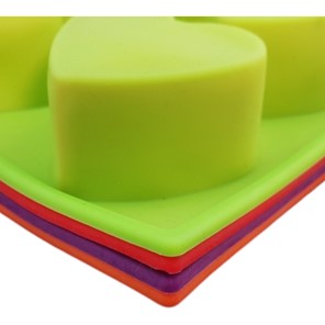 Forma silikonowa do monoporcji SERDUSZKA 8szt.