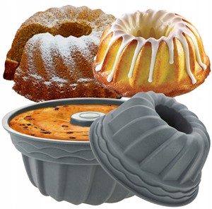 Forma silikonowa babka z kominem 22cm x h10cm