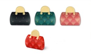 Dekoracje czekoladowe TOREBKI KOLOROWE 5cm - 24szt.