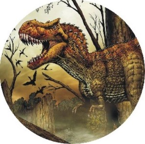 Krążek waflowy DINOZAUR 20cm