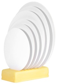 Podkładka tekturowa biała - 32cm