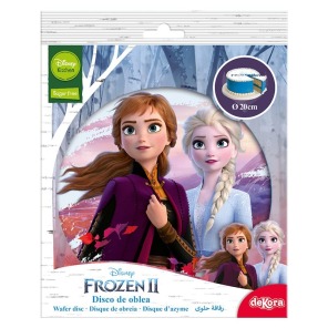 Krążek waflowy FROZEN 20cm