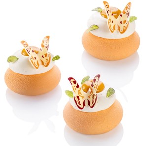 Czekoladowe Motyle Białe /108szt.