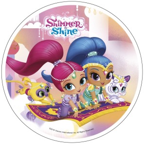 Krążek waflowy SHIMMER SHINE 21cm