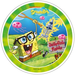 Krążek waflowy SPONGE BOB 21cm