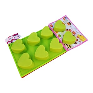 Forma silikonowa do monoporcji SERDUSZKA 8szt.