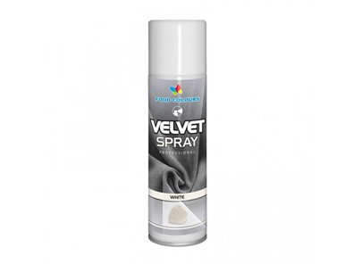 barwnik zamsz w sprayu velvet biały modecor 