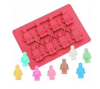 Foremka silikonowa LEGO LUDZIKI MAŁE