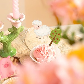 Topper - Karteczki na piku FARMA 9szt.