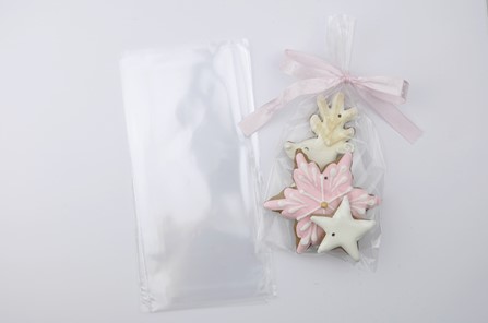 Torebki foliowe z drucikami 10 x 24cm / 150szt.