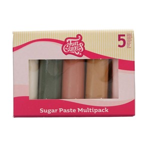 Zestaw 5 mas cukrowych SCHIMMERING GARDEN / 5 x 100g
