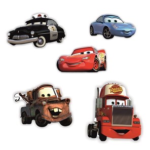 Dekoracje cukrowe AUTA - CARS 20szt.