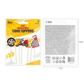 Topper - Karteczki na piku WYŚCIGÓWKI 7szt.