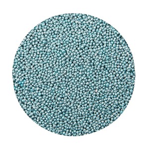 Perełki cukrowe miękkie NIEBIESKIE perłowe 2mm /850g