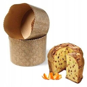 Foremka papierowa do pieczenia PANETTONE okrągła 140xh10 - 5szt.