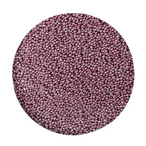 Perełki cukrowe miękkie FIOLETOWE perłowe 2mm /850g