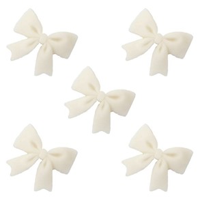 Kokardka cukrowa BIAŁA 40szt.