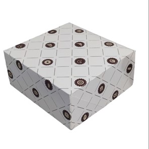Pudełko na tort ROZETA 260x260xh120mm