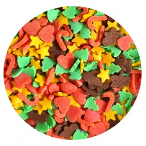 Posypka konfetti mix Boże Narodzenie 60g