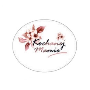 Plakietki waflowe KOCHANEJ MAMIE 18szt.
