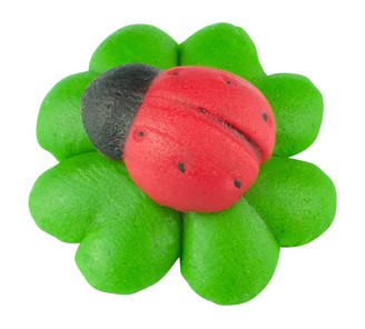 Dekoracja cukrowa Biedronka szczęśliwa 50szt